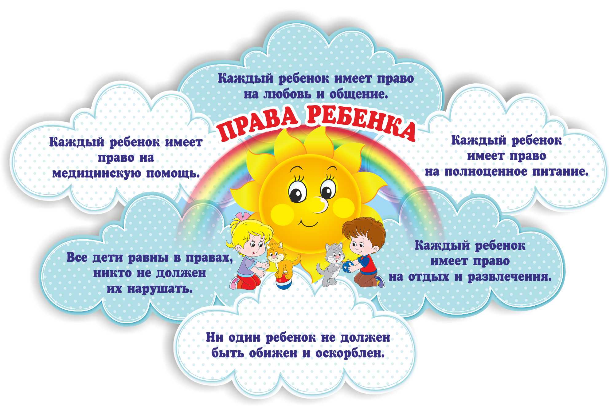 Плакат по правам детей